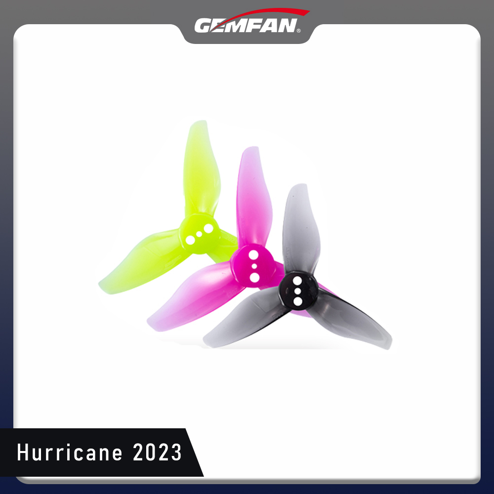 Rc Helicopter Bag - Gemfan Hurricane 2023 Propeller 3-blade Props