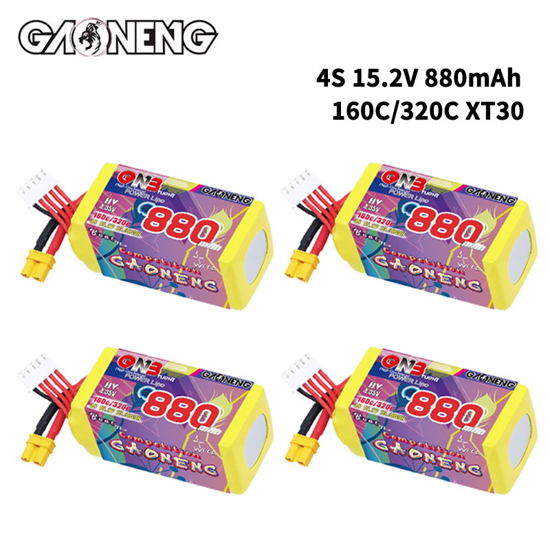 Rc Helicopter Battery - GNB 4S 880mAh 15.2V 160C/320C HV