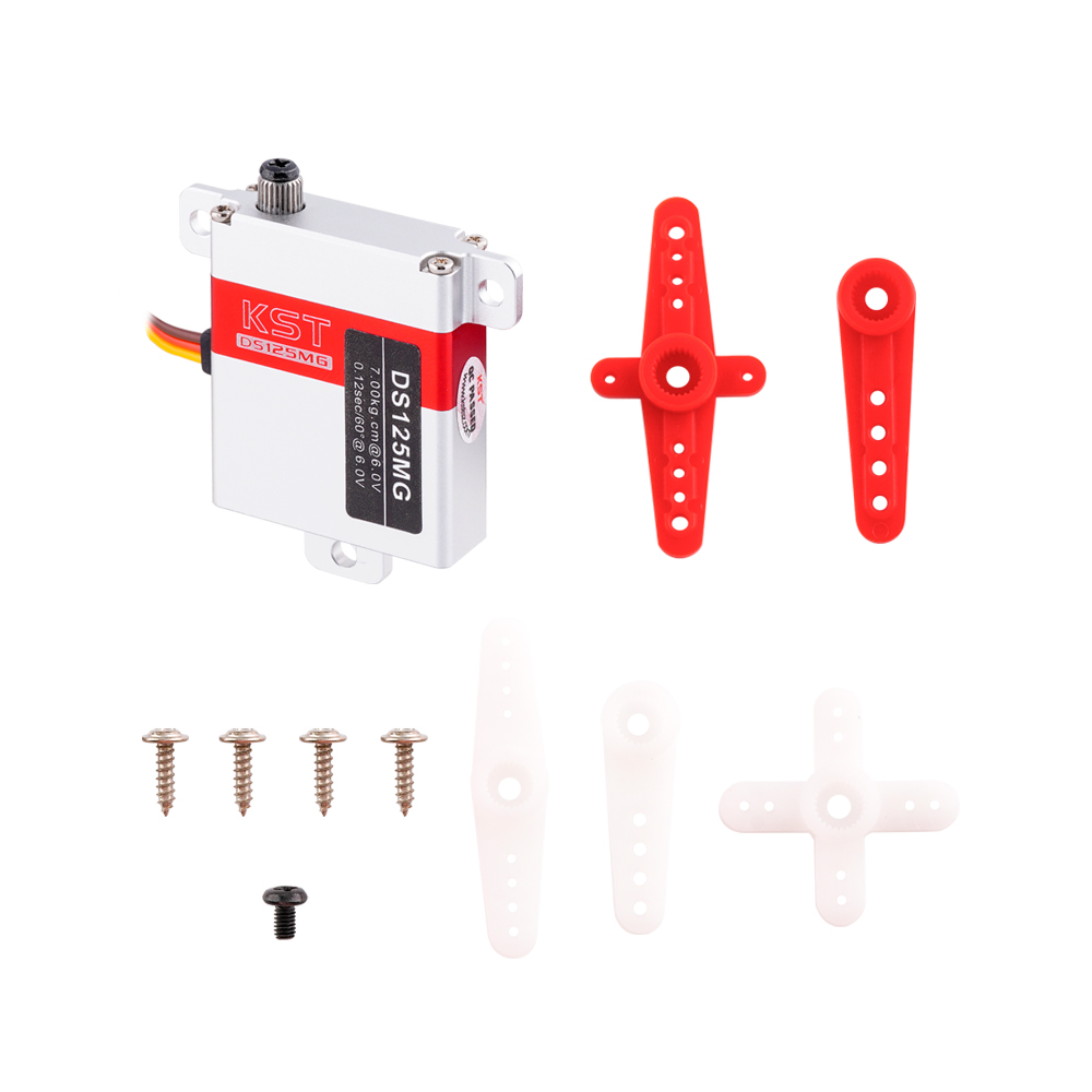 Rc Helicopter Servo - KST DS125MG 6V 10mm High Torque