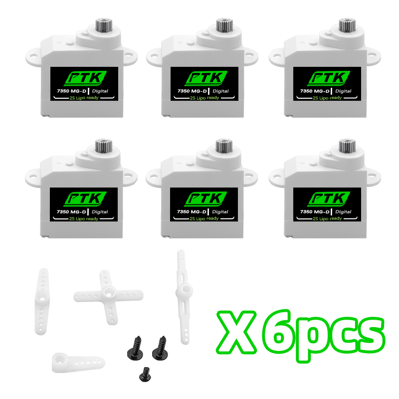 Rc Helicopter Remote Control - PTK 7350 MG-D 5.5g Digital Servo
