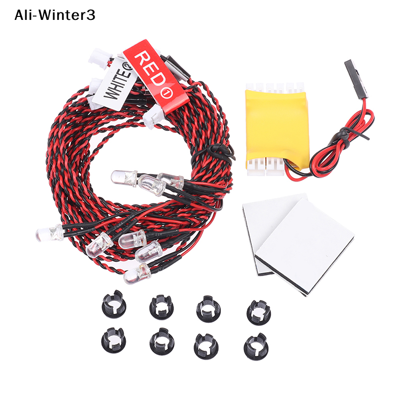 1Set Flash RC LED Light Kit 8  - Rc Helicopter Tool Kit のレビューと価格