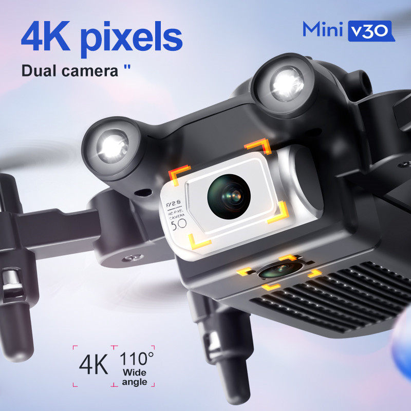 Mini V30 WiFi FPV Drone With 4 - Rc Helicopter Mini のレビューと価格