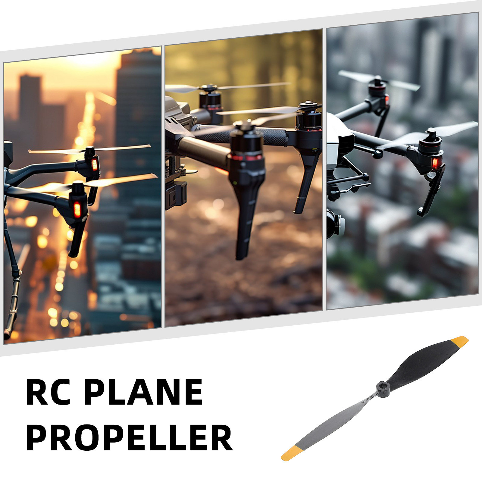 1Set Spiral Blade Propeller Ro - Rc Helicopter Blade のレビューと価格