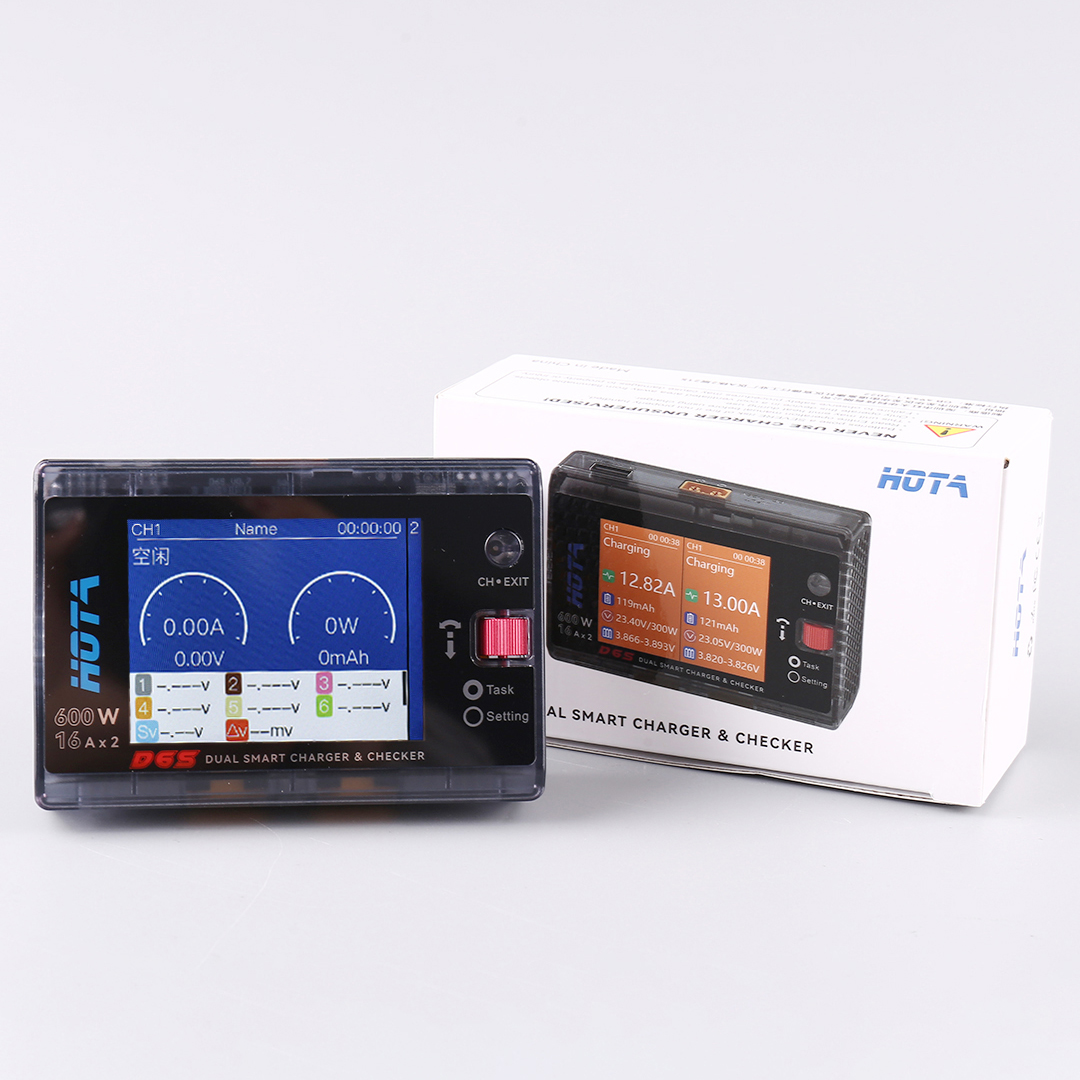 HOTA D6S 600W Dual Channel Sma - Rc Helicopter Charger のレビューと価格