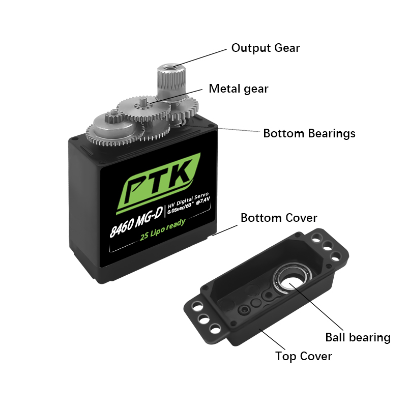 PTK 8460 MG-D9gDigital servo M - Rc Helicopter Electric のレビューと価格