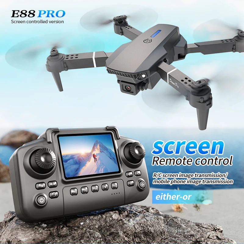 Professional E88 PRO Drone wit - Rc Helicopter Electric のレビューと価格
