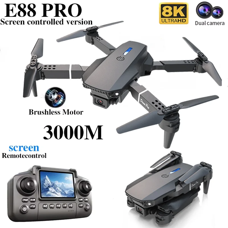 Professional E88 PRO Drone wit - Rc Helicopter Electric のレビューと価格