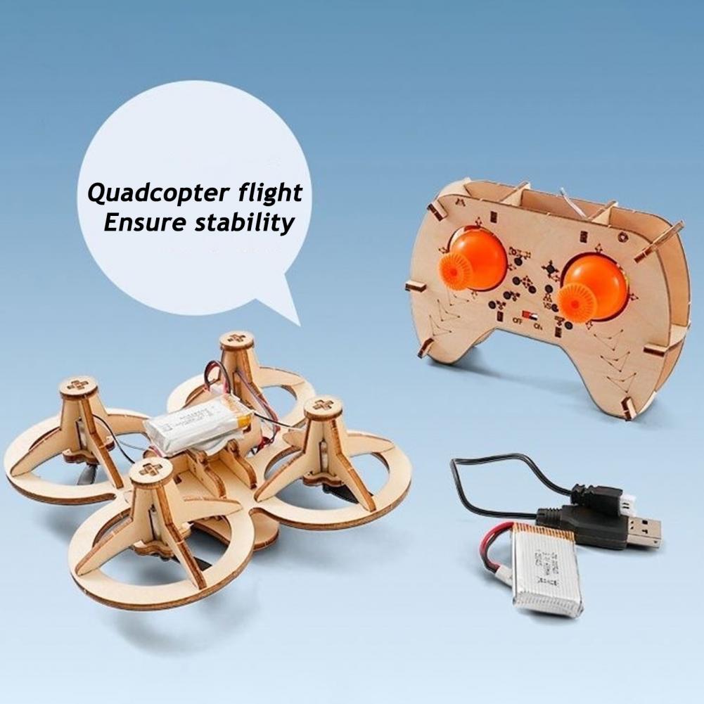 Rc Drone Toy Wooden Drone Puzz - Rc Helicopter Mini のレビューと価格