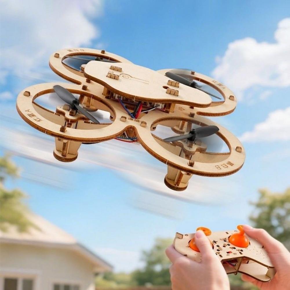 Rc Drone Toy Wooden Drone Puzz - Rc Helicopter Mini のレビューと価格