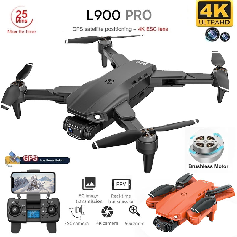 L900 Pro GPS Drone 4K Professi - Rc Helicopter Electric のレビューと価格