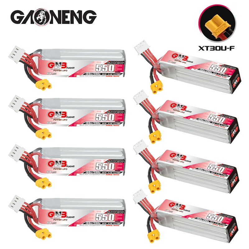 GNB HV 11.4V 550mAh 100C/200C  - Rc Helicopter Coaxial のレビューと価格