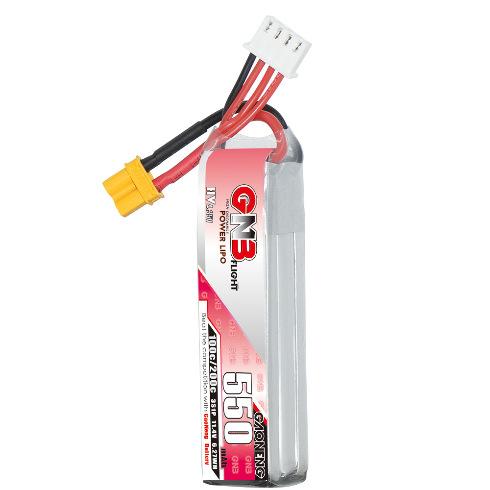 GNB HV 11.4V 550mAh 100C/200C  - Rc Helicopter Coaxial のレビューと価格