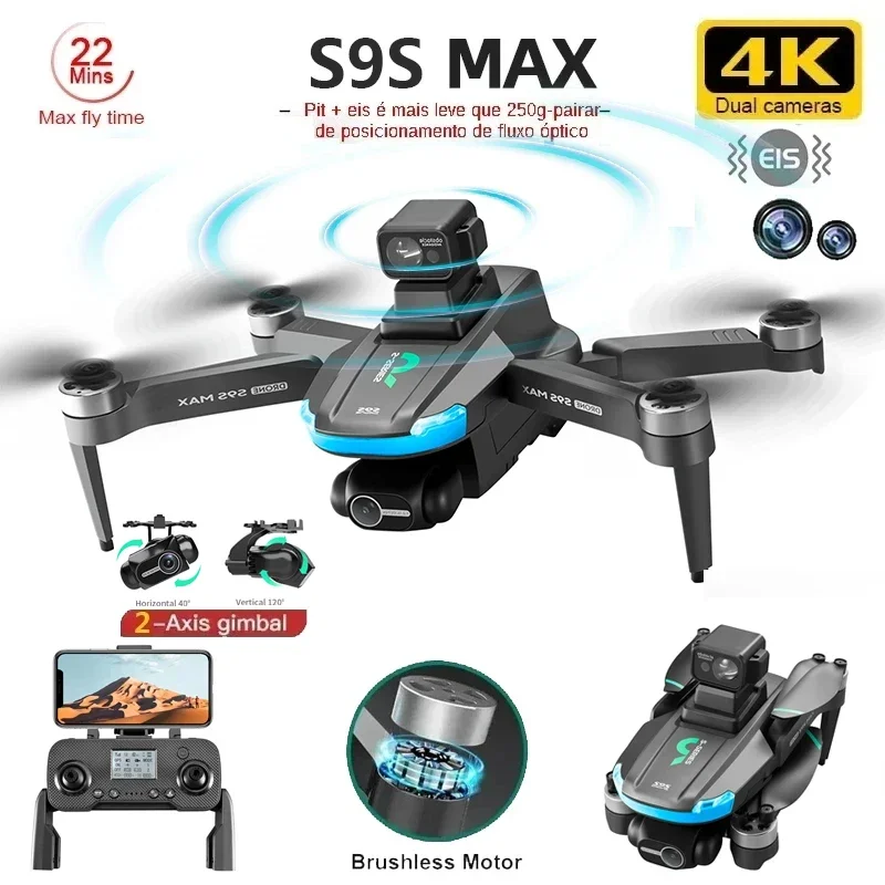 NEW S9S MAX MINI Drone 4K 2-Ax - Rc Helicopter Mini のレビューと価格