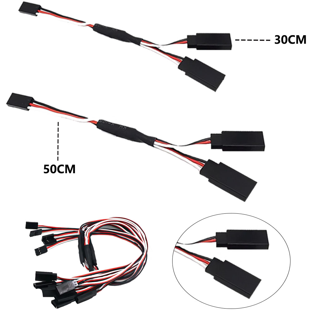 5/8/10pcs RC Servo Y Extension - Rc Helicopter Battery のレビューと価格