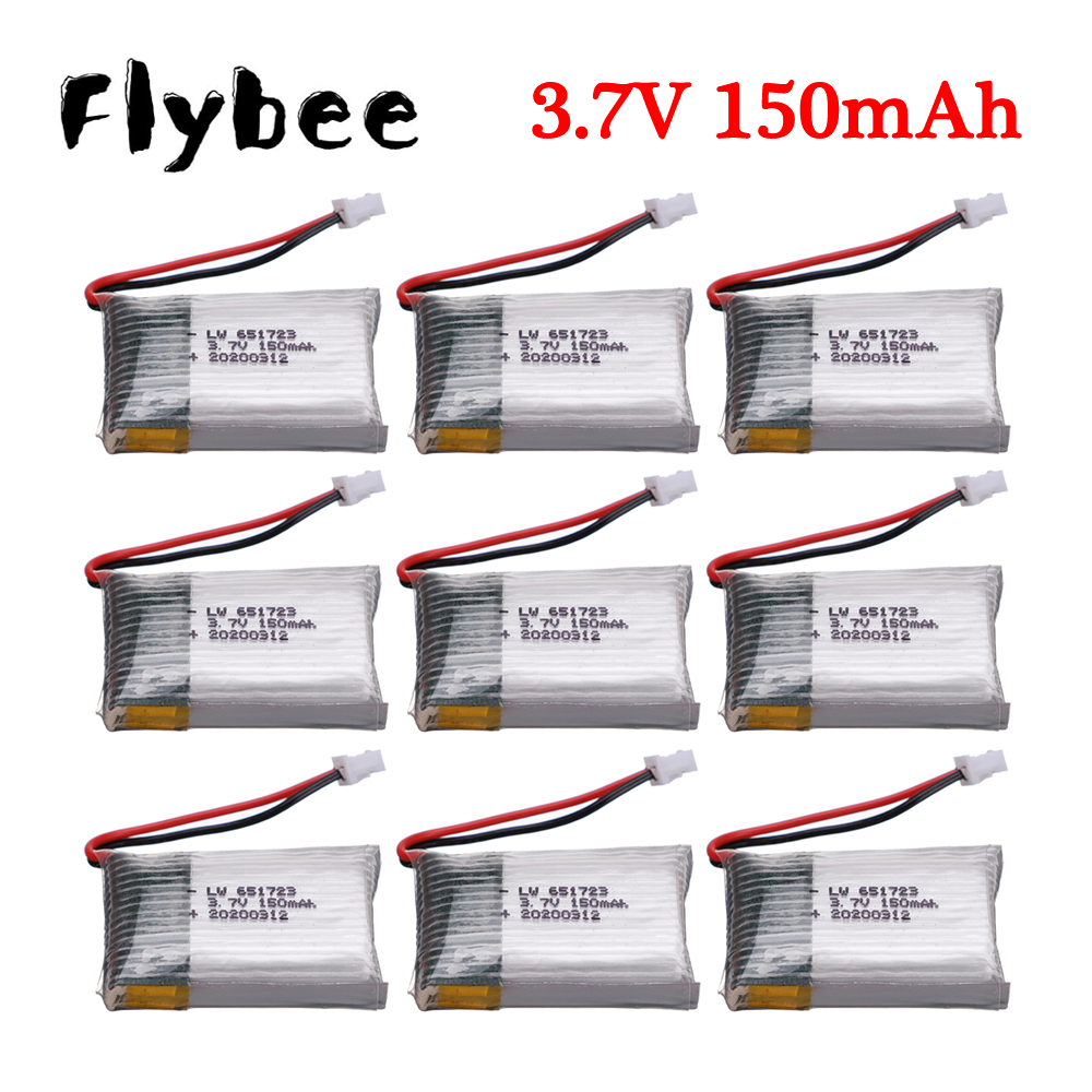 3.7V 150mah 651723 for H20 S8  - Rc Helicopter Parts のレビューと価格