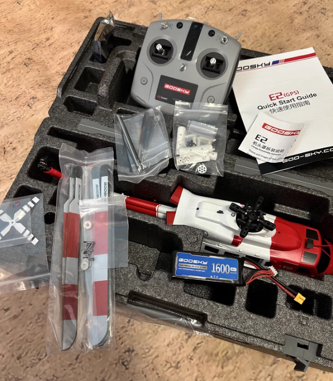 Goosky E2 GPS Version RC Helic - Rc Helicopter Coaxial のレビューと価格