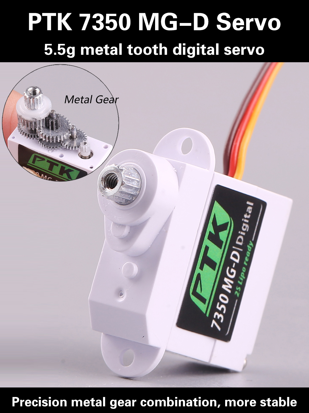 PTK 7350 MG-D 5.5g Digital Ser - Rc Helicopter Servo のレビューと価格