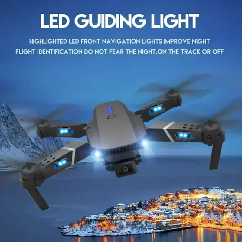 E88 Pro WIFI FPV Drone Wide An - Rc Helicopter Case のレビューと価格