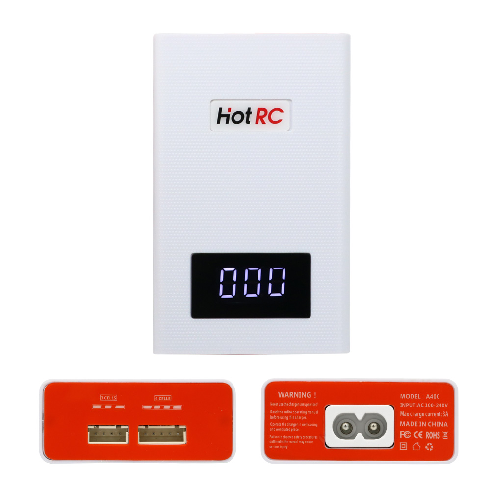 Hotrc A400 Digital 3S 4S 3000m - Rc Helicopter Charger のレビューと価格