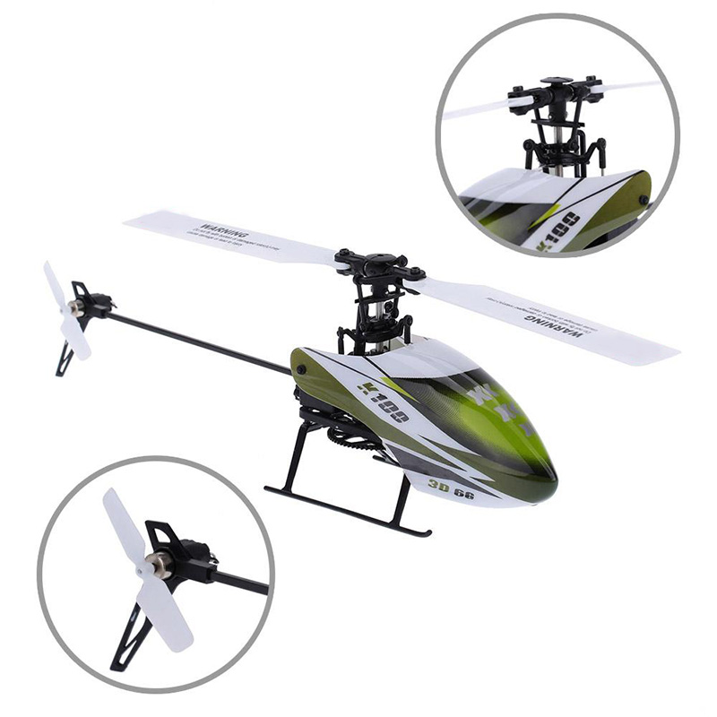 Wltoys XK K100 RC Helicopter 6 - Rc Helicopter Single Rotor のレビューと価格
