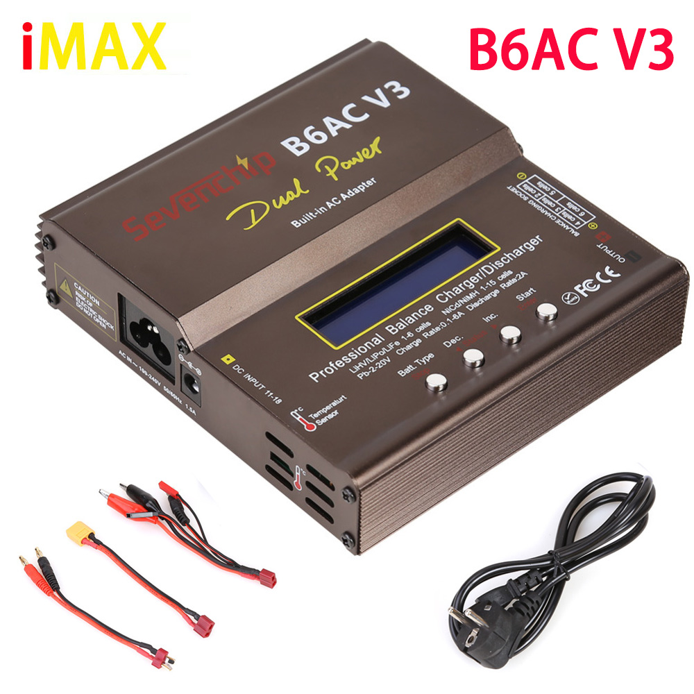 80W imax B6AC V3 Balance Charg - Rc Helicopter Charger のレビューと価格