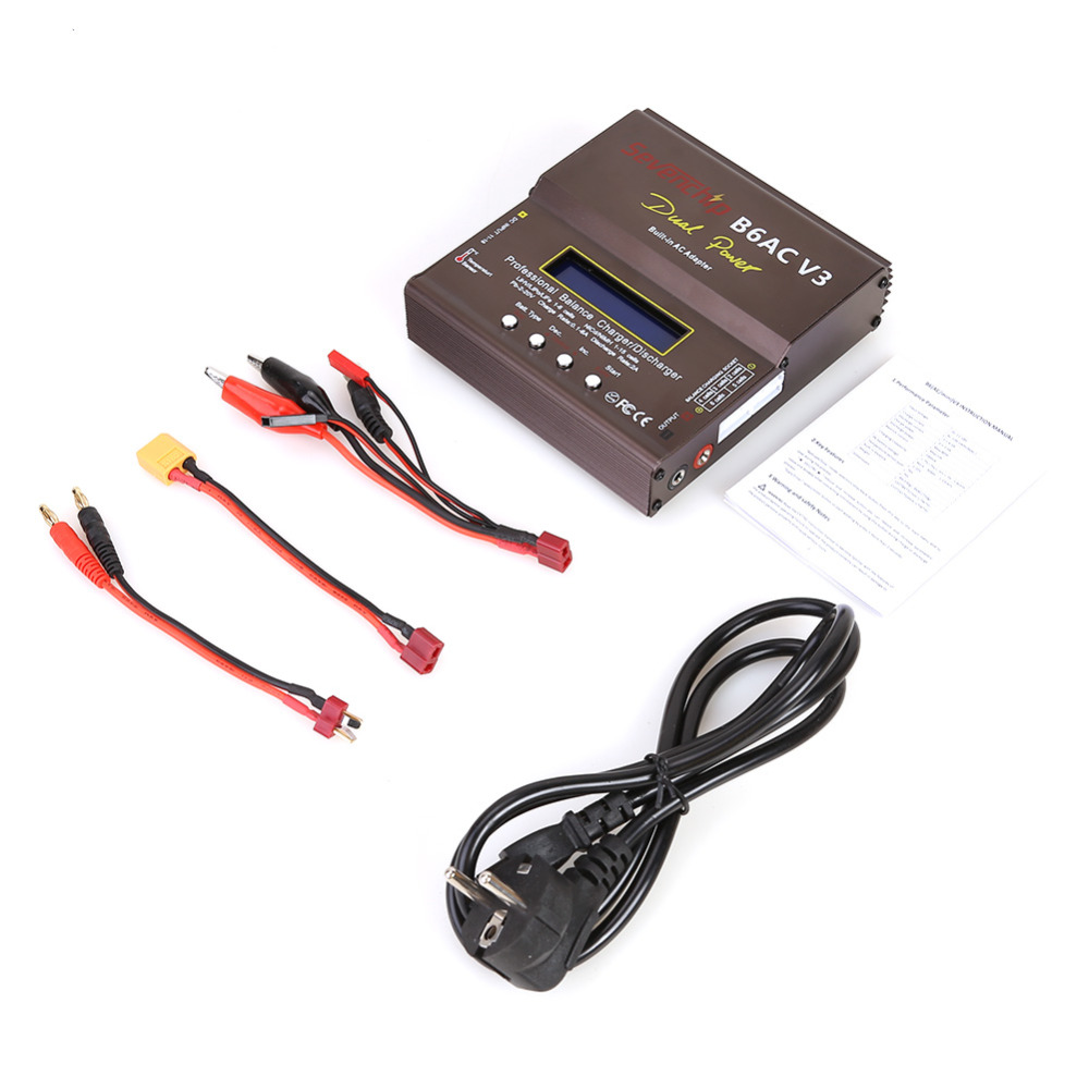 80W imax B6AC V3 Balance Charg - Rc Helicopter Charger のレビューと価格