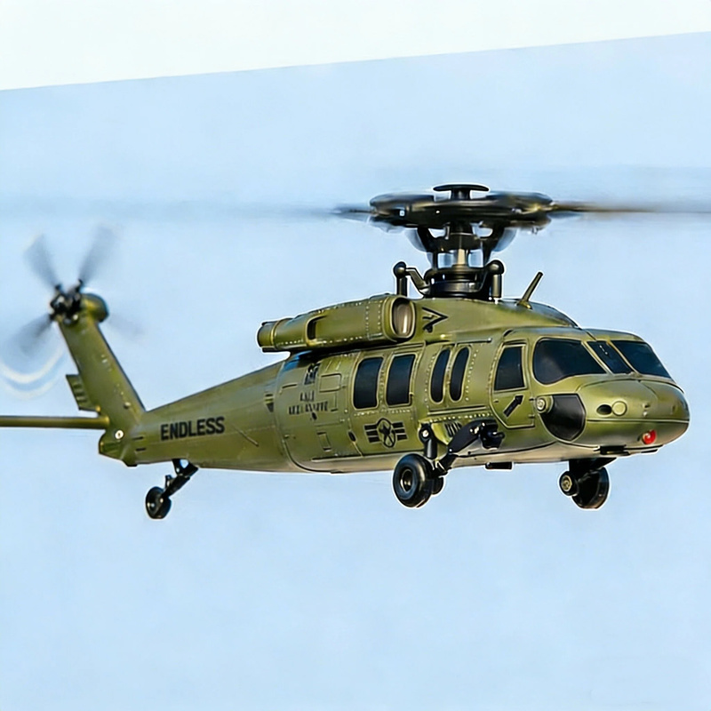 JJRC Black Hawk RC Helicopter  - Rc Helicopter Large のレビューと価格