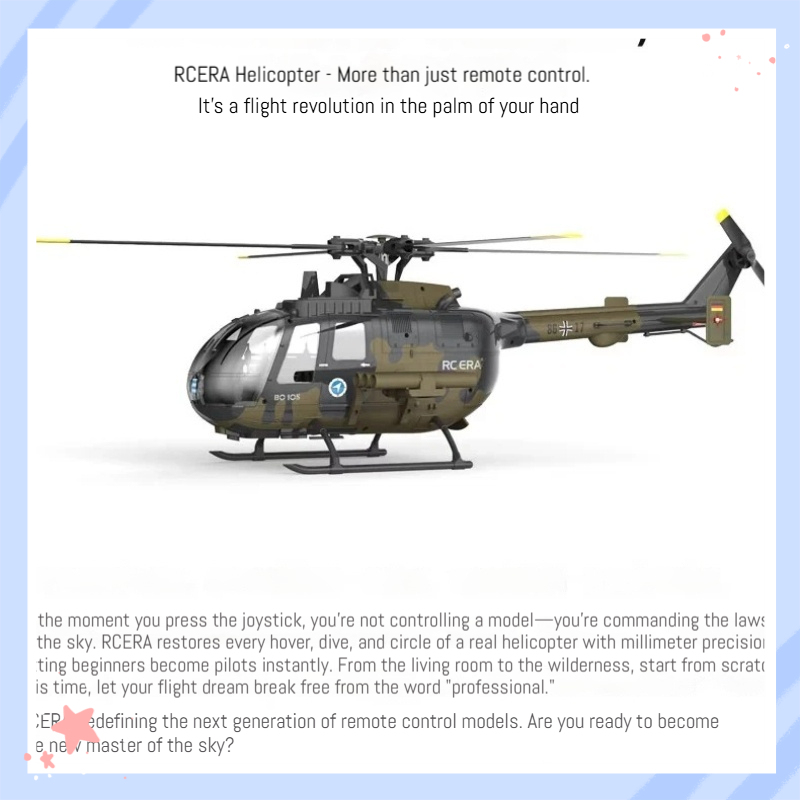 Rc Era Rc Helicopter Bo105 C18 - Rc Helicopter Large のレビューと価格