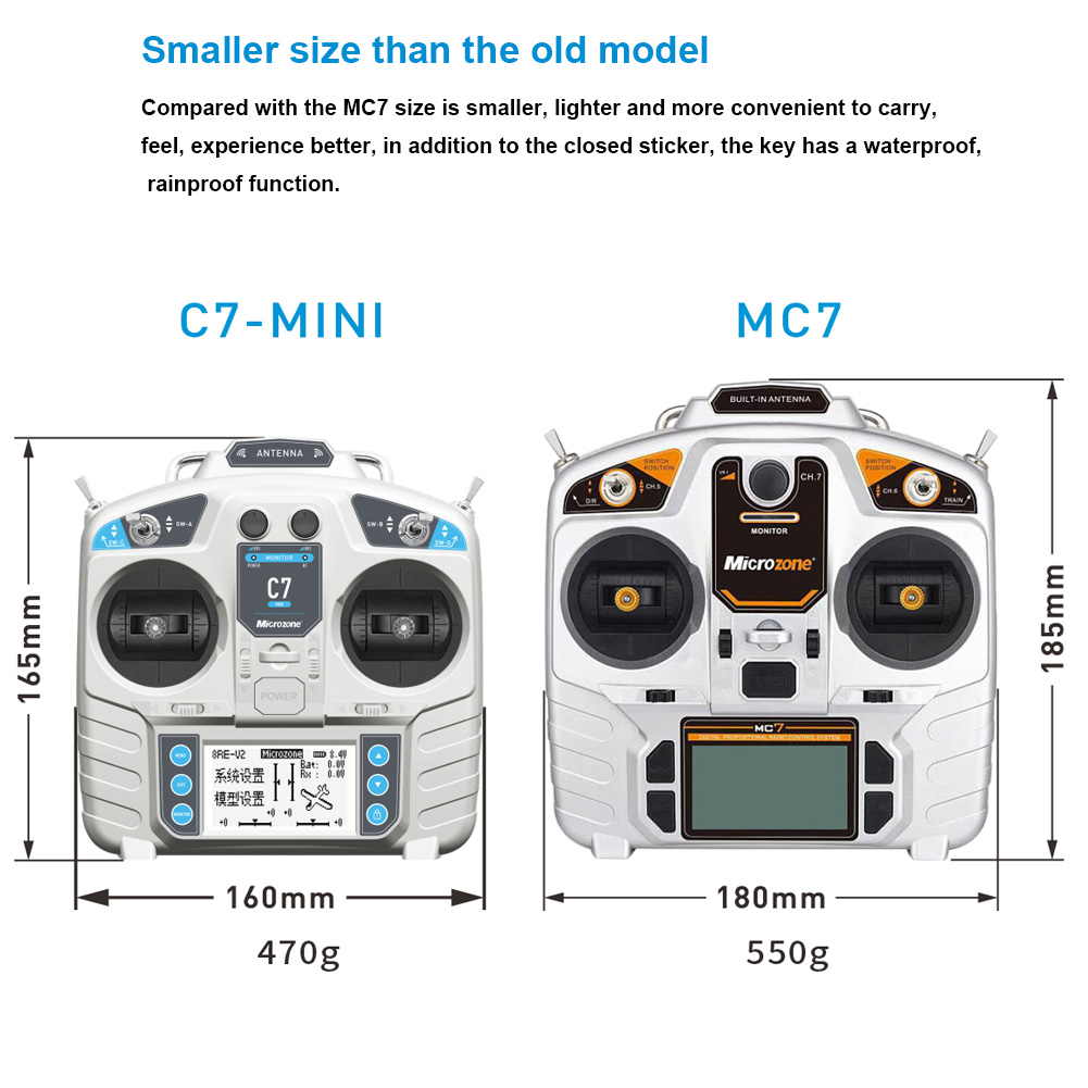 MicroZone MC7 Controller C7 MI - Rc Helicopter Remote Control のレビューと価格
