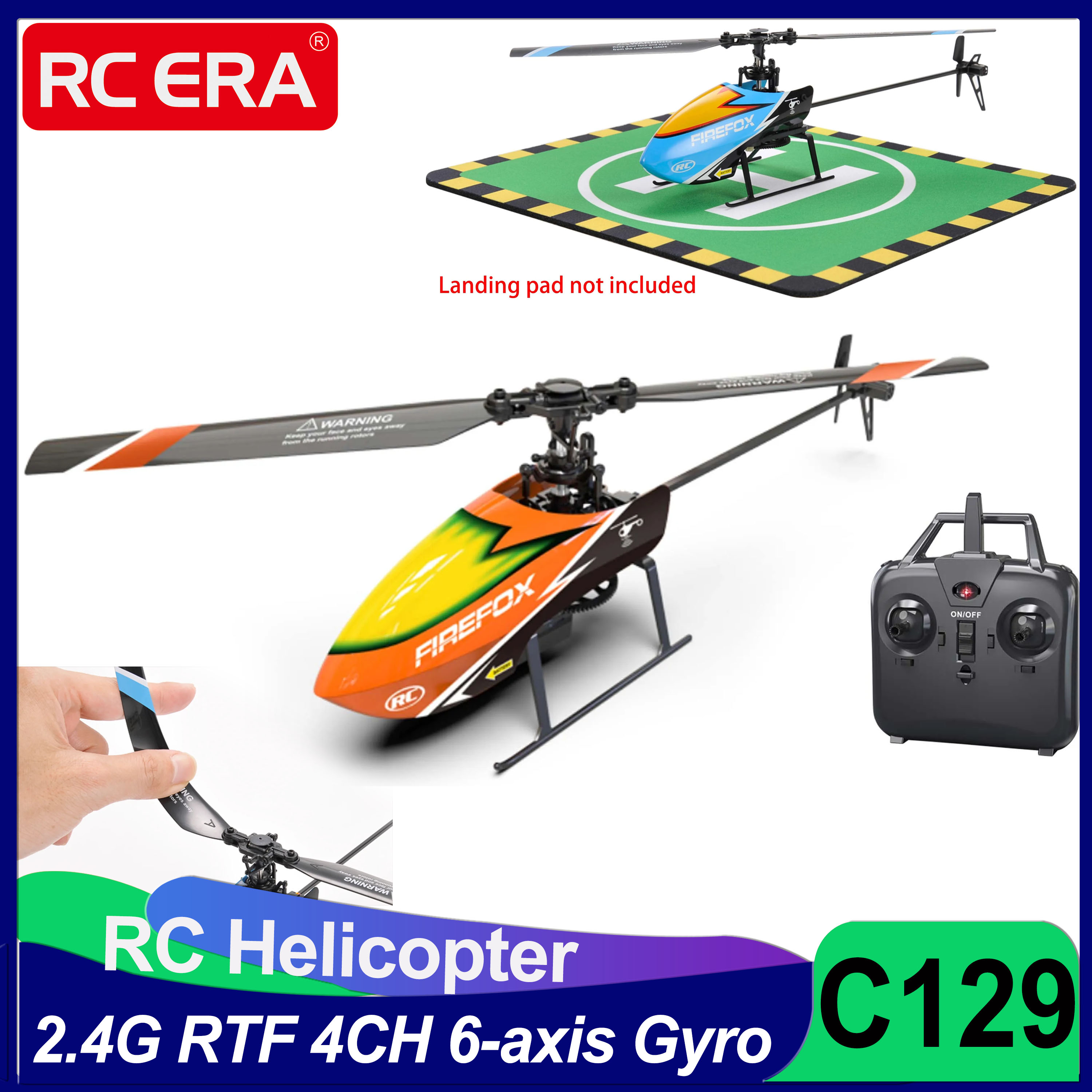 C129 RC Helicopter RTF 4CH 6-a - Rc Helicopter Gyro のレビューと価格