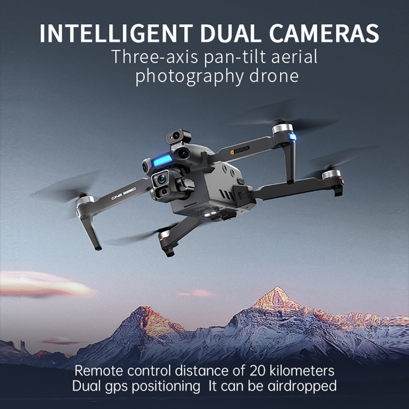 2026 New 8K Dual Camera Drone  - Rc Helicopter Electric のレビューと価格