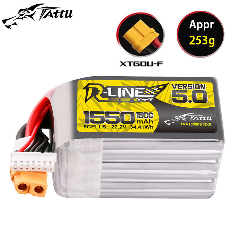 TATTU-R-LINE 5.0 22.2V 1550mAh - Rc Helicopter Parts のレビューと価格