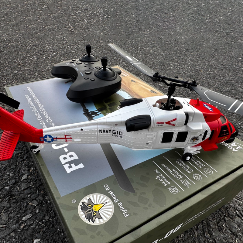 FB-06 Black Hawk Remote Contro - Rc Helicopter Large のレビューと価格