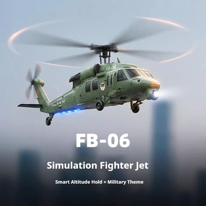 FB-06 Black Hawk Remote Contro - Rc Helicopter Large のレビューと価格