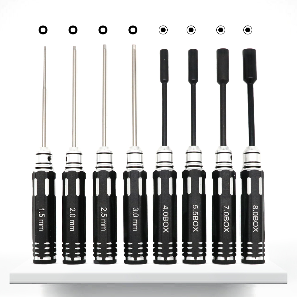 RC Hex Driver Set - 16pcs Hex  - Rc Helicopter Tool Kit のレビューと価格