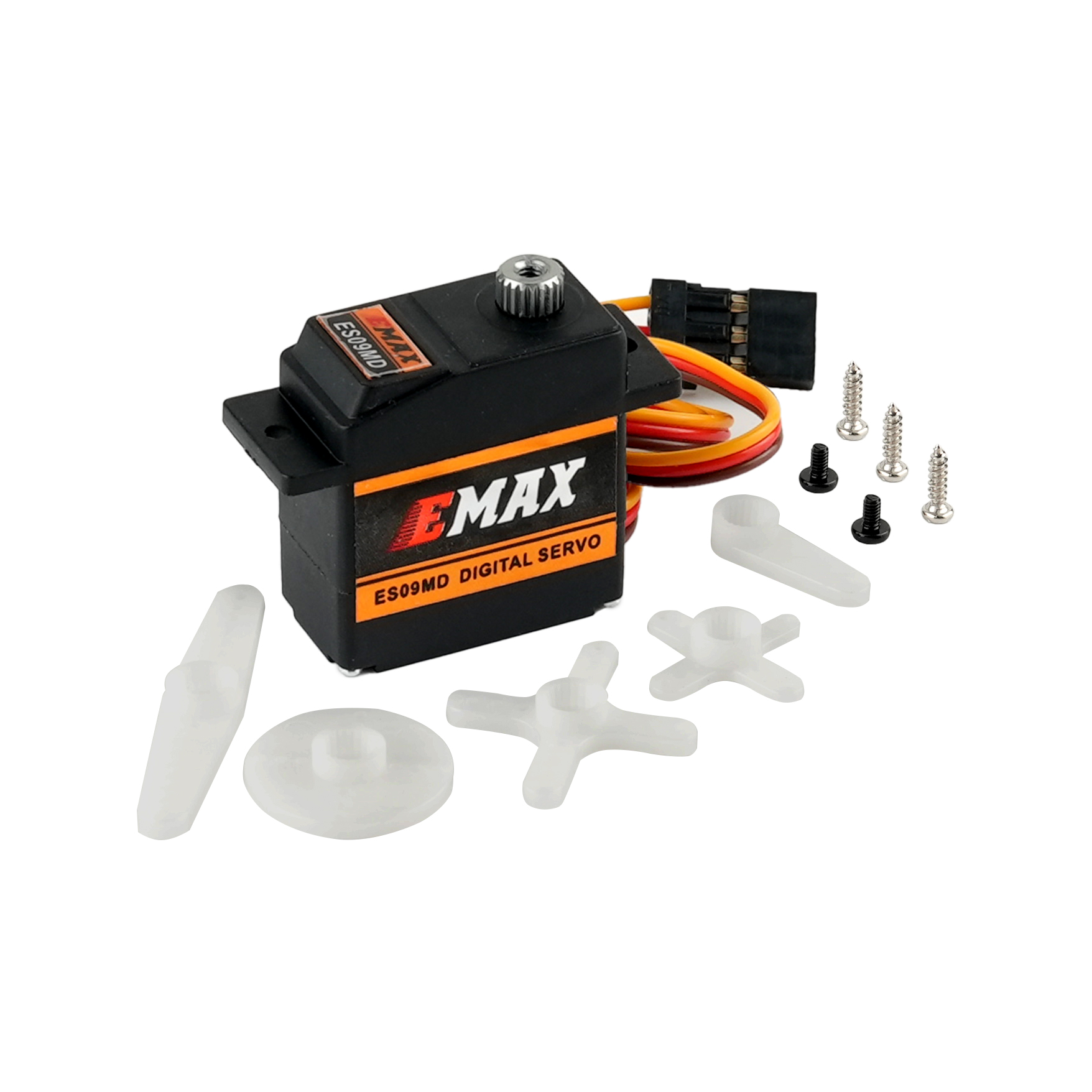 1/2/4pcs EMAX ES09MD Micro Dua - Rc Helicopter Servo のレビューと価格