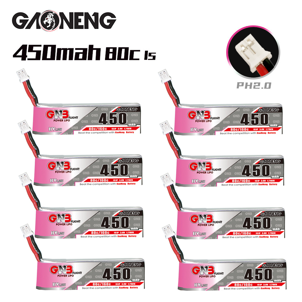 GNB HV 1S 3.8V 450mAh 80C/160C - Rc Helicopter Parts のレビューと価格