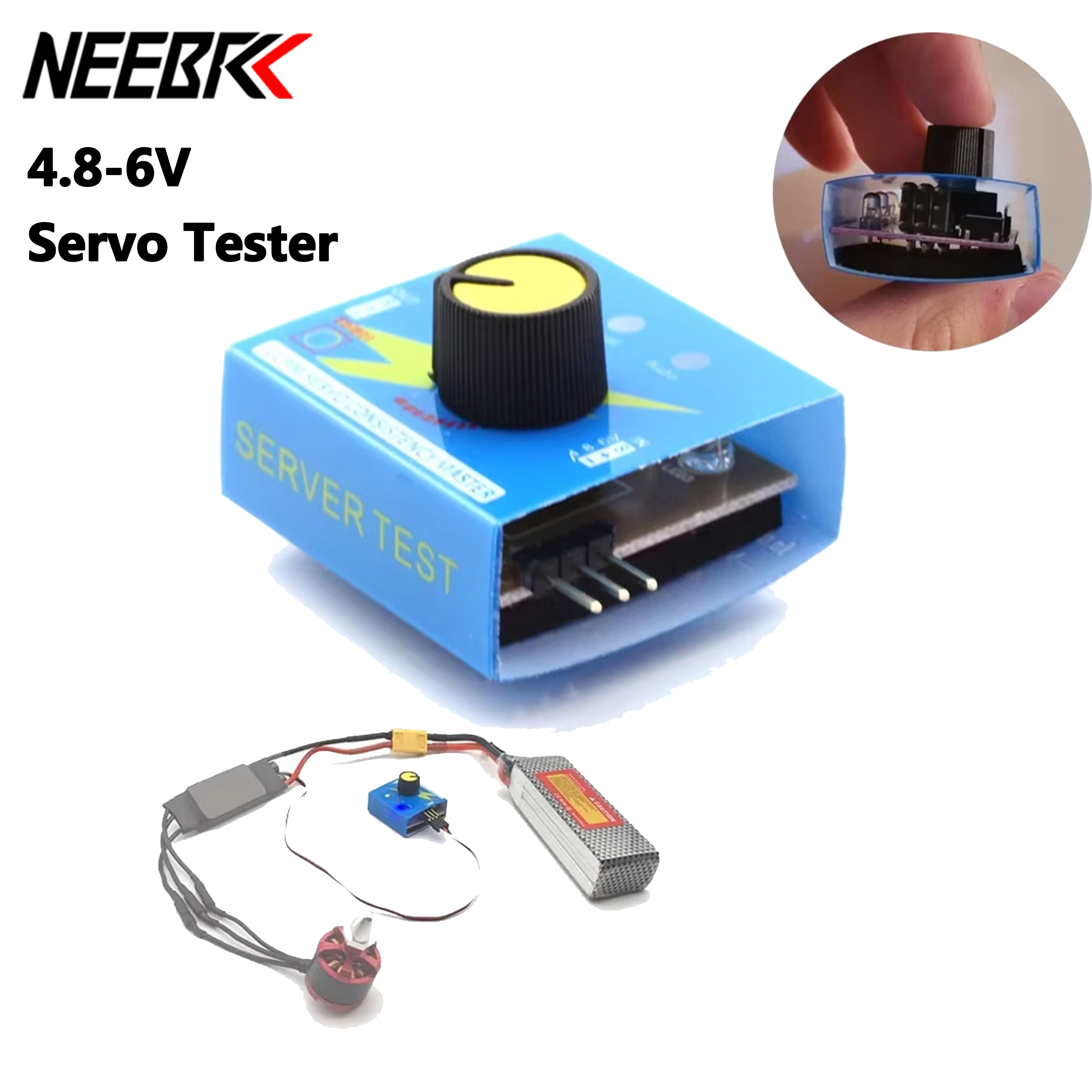 NEEBRC Simple Multi Servo Test - Rc Helicopter Parts のレビューと価格