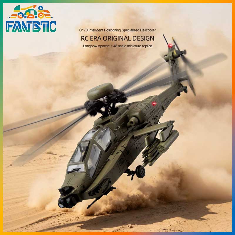 Rc Era C170 Ah 64d Apache Rc H - Rc Helicopter Single Rotor のレビューと価格
