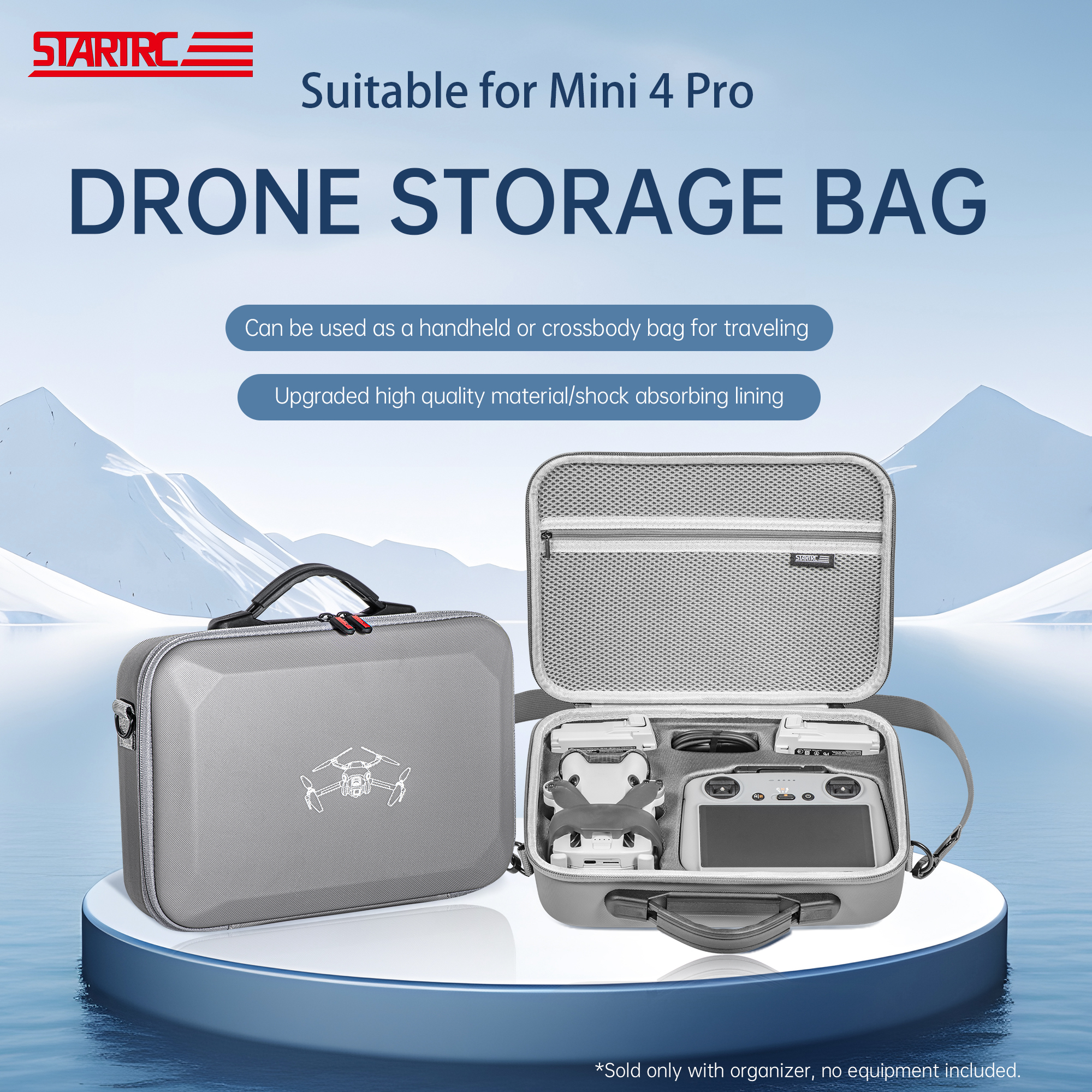 Mini 4 Pro Carrying Case, Trav - Rc Helicopter Bag のレビューと価格