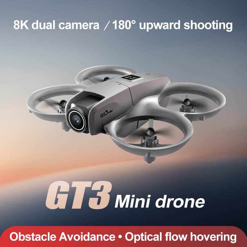 New GT3 Mini RC Drone 8K 5G Ae - Rc Helicopter Electric のレビューと価格