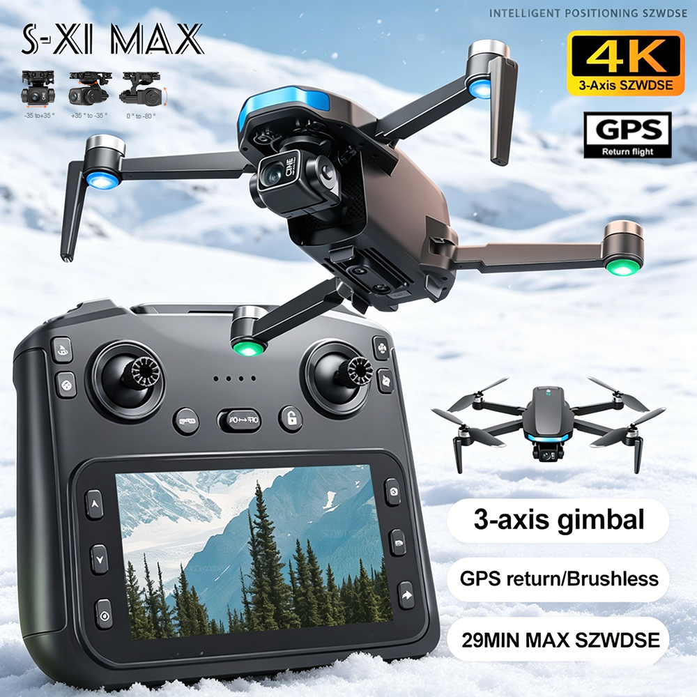 New S-X1 MAX Drone GPS 8K Prof - Rc Helicopter Electric のレビューと価格