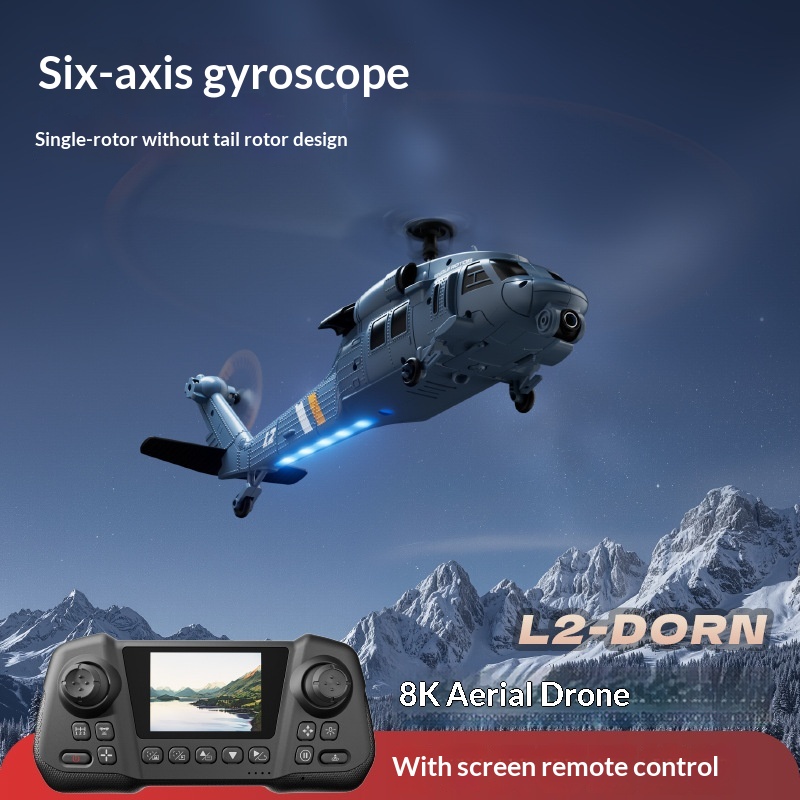 4DRC L2 RC Helicopter 8K Aeria - Rc Helicopter Single Rotor のレビューと価格