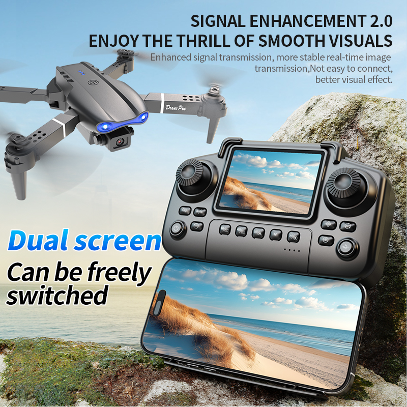 E99 PRO Drone Screen Control A - Rc Helicopter Charger のレビューと価格