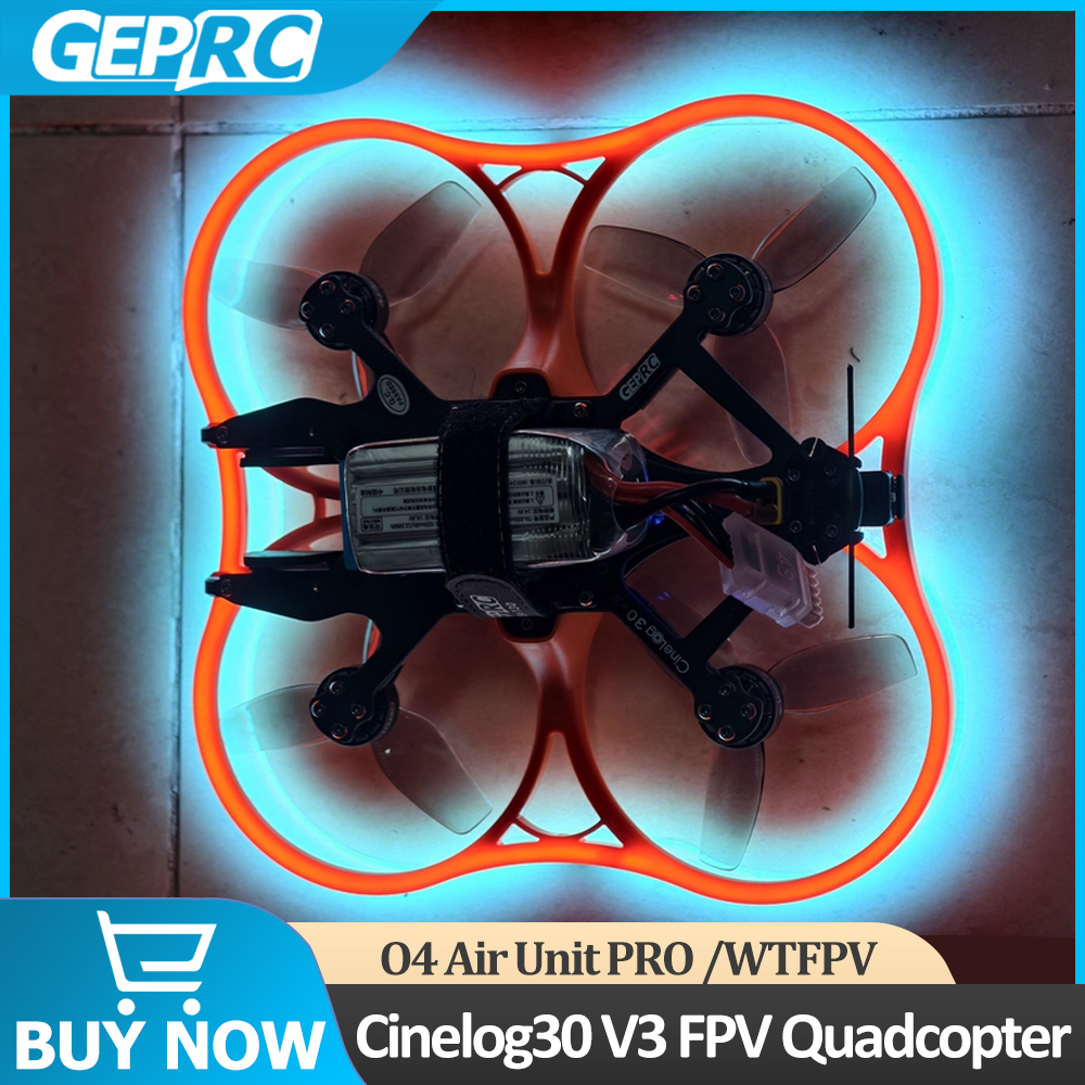 GEPRC Cinelog30 V3 FPV Quadcop - Rc Helicopter Case のレビューと価格